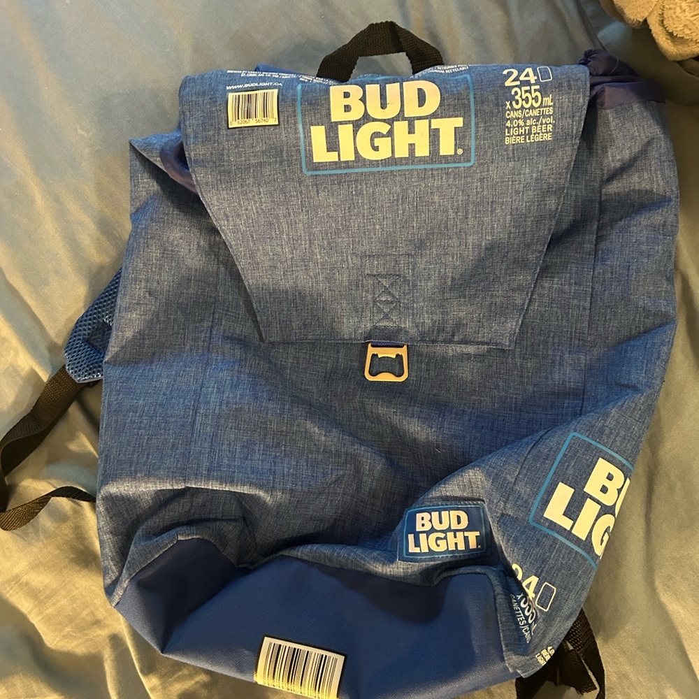 Bud Light Blue Backpack